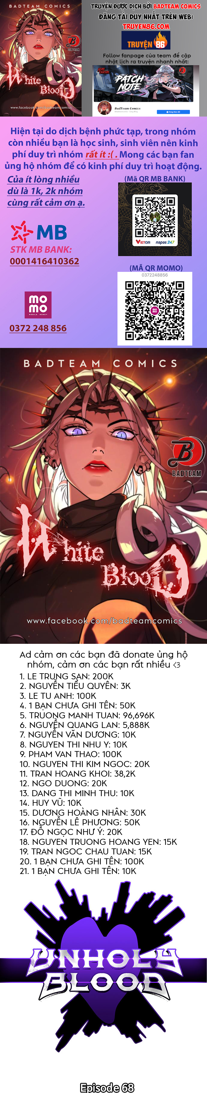 Máu Trắng Chapter 68 - Trang 0