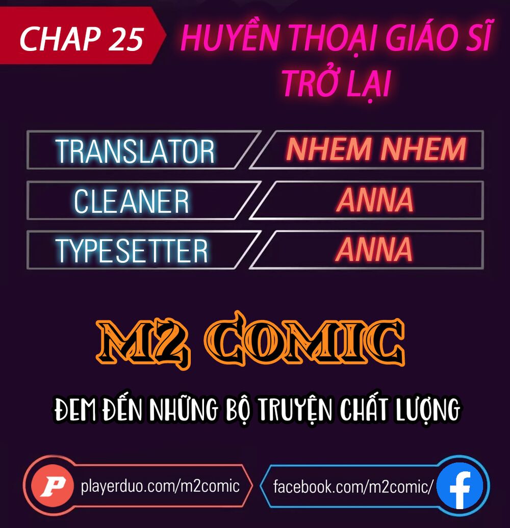 Huyền Thoại Giáo Sĩ Trở Lại Chapter 25 - Trang 0
