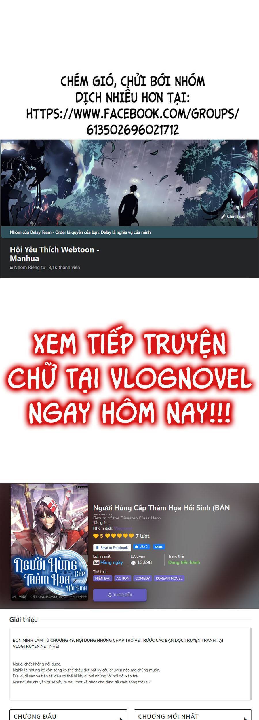 Sự Trở Lại Của Anh Hùng Cấp Thảm Họa Chapter 40 - Trang 0