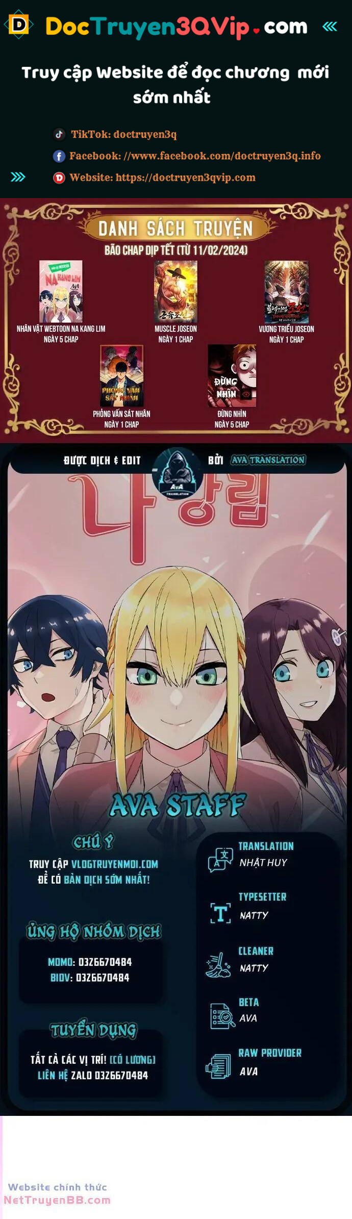 Nhân Vật Webtoon Na Kang Lim Chapter 50 - Trang 0