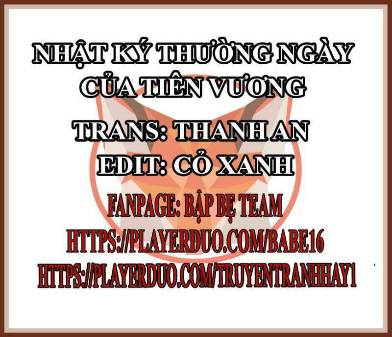Nhật Ký Thường Ngày Của Tiên Vương Chapter 24 - Trang 1