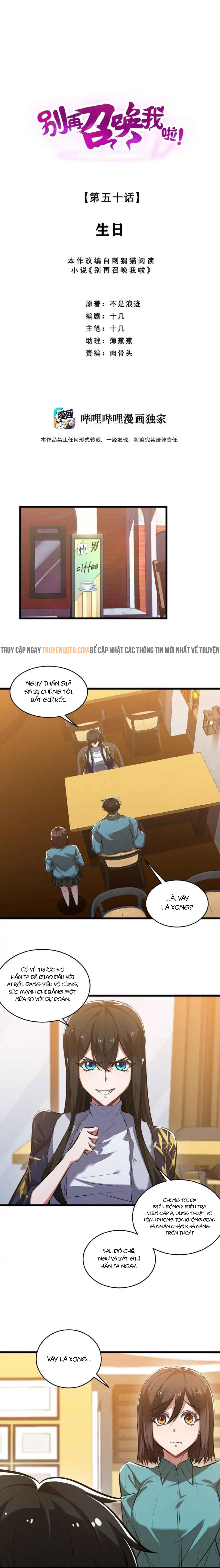 Đừng Triệu Hoán Ta Nữa Chapter 50 - Trang 0