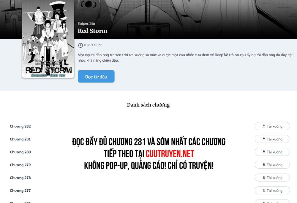 Cơn Bão Đỏ Chapter 281 - Trang 32