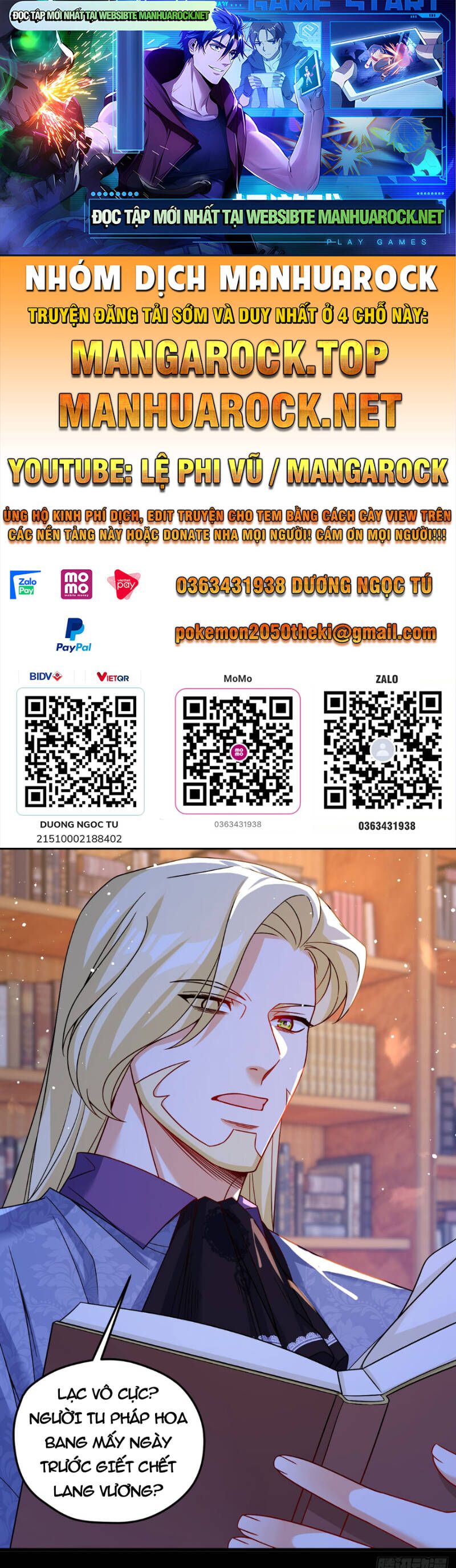 Tiên Tôn Lạc Vô Cực Chapter 184 - Trang 0