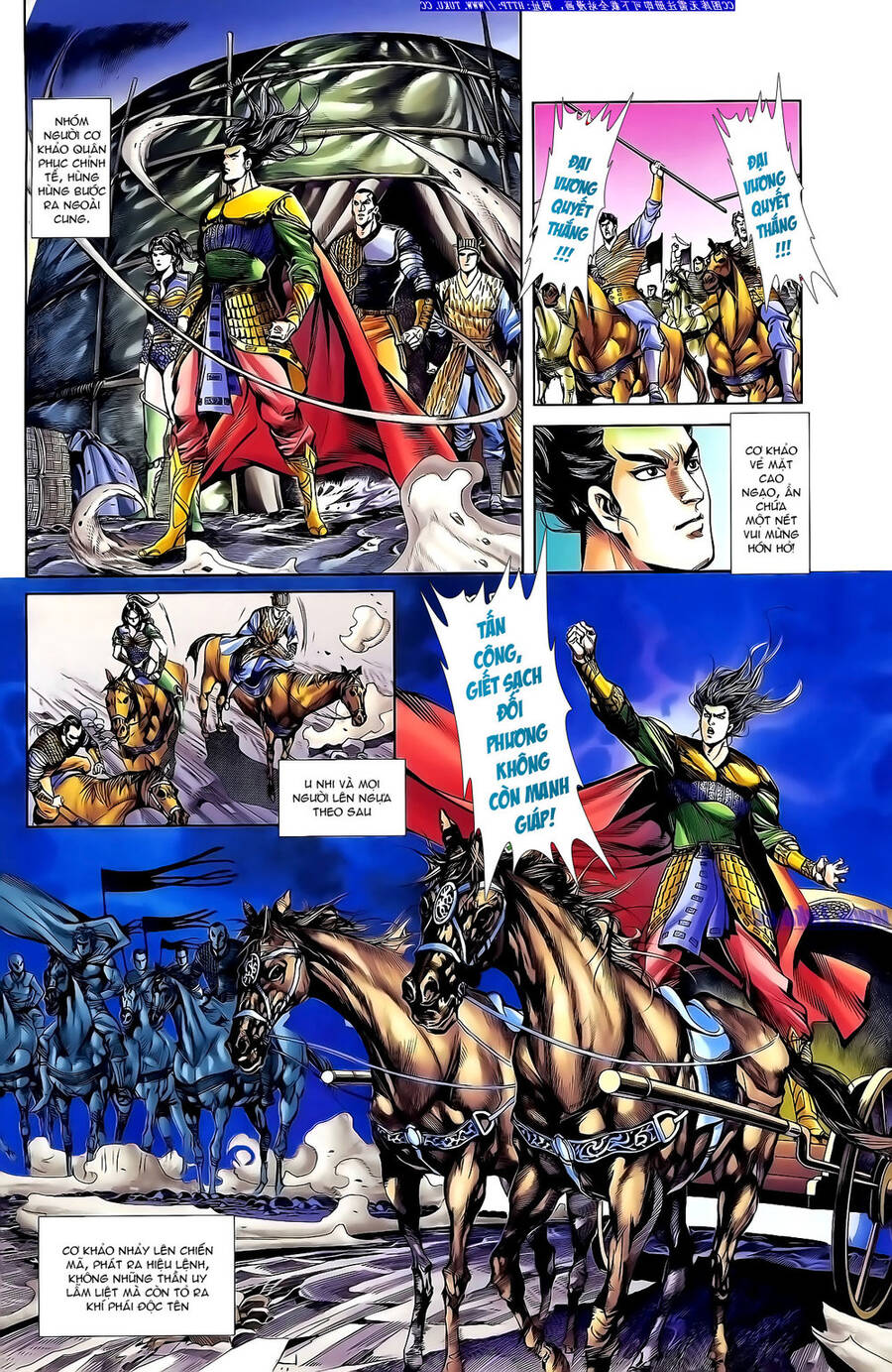 Thiên Tử Truyền Kỳ 1 Chapter 142 - Trang 4