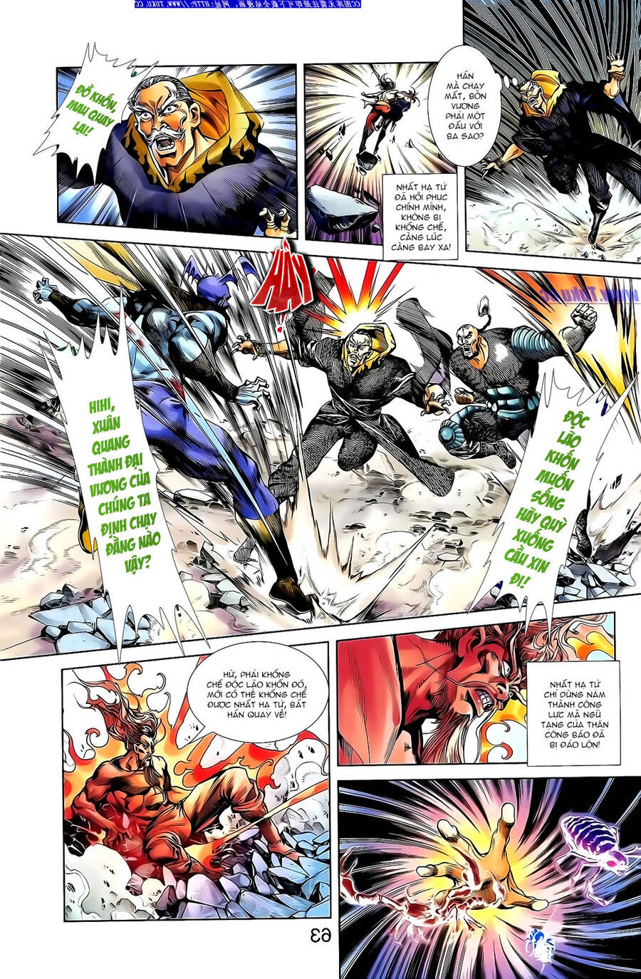 Thiên Tử Truyền Kỳ 1 Chapter 141 - Trang 7