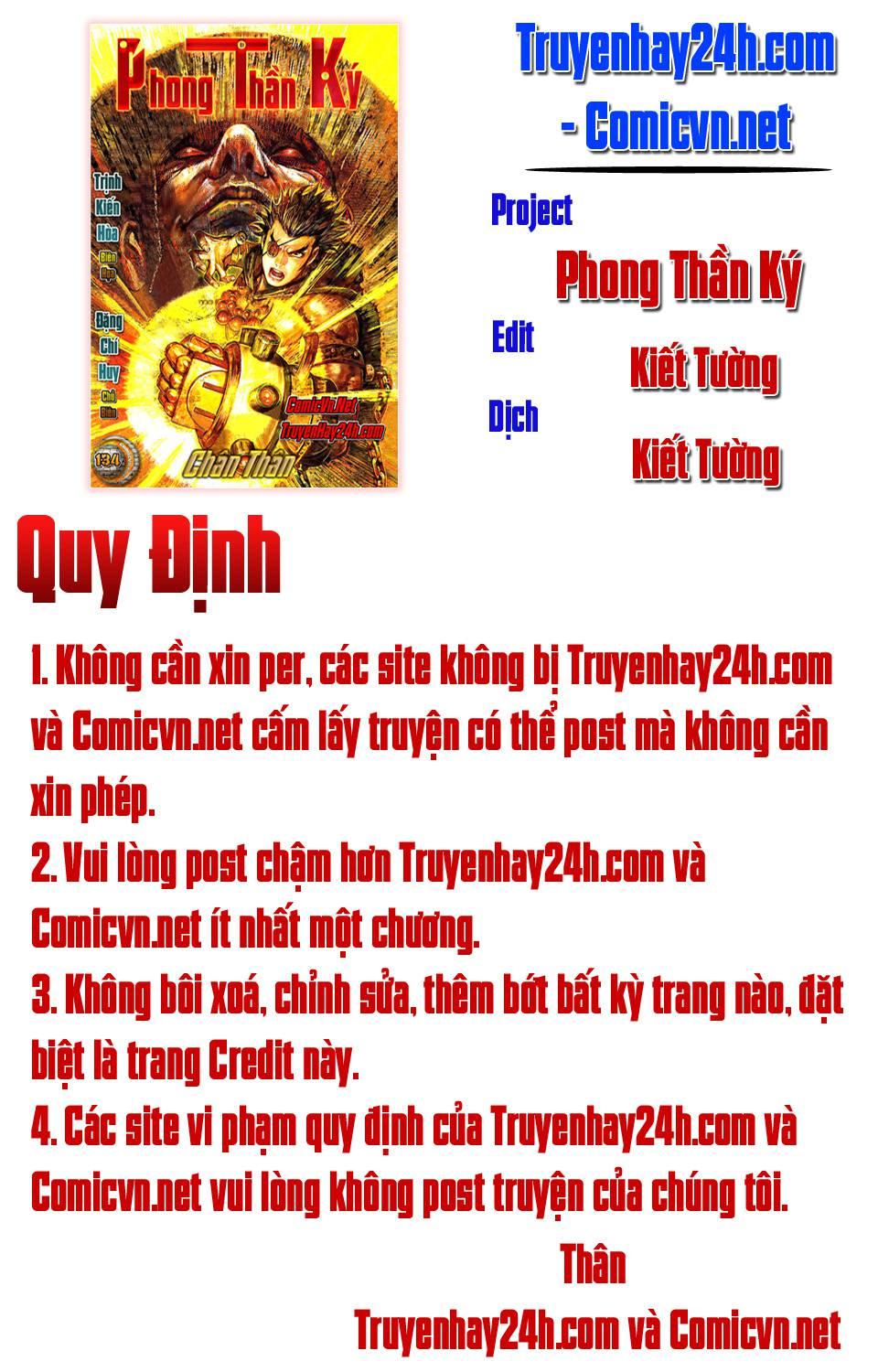 Phong Thần Ký Chapter 138 - Trang 0