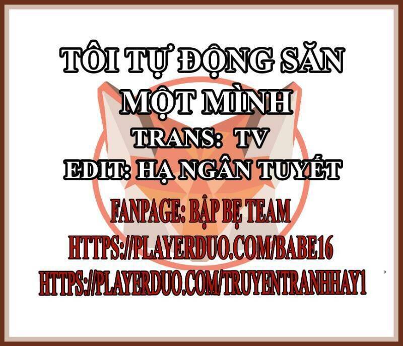 Tôi Tự Động Săn Một Mình Chapter 33 - Trang 1
