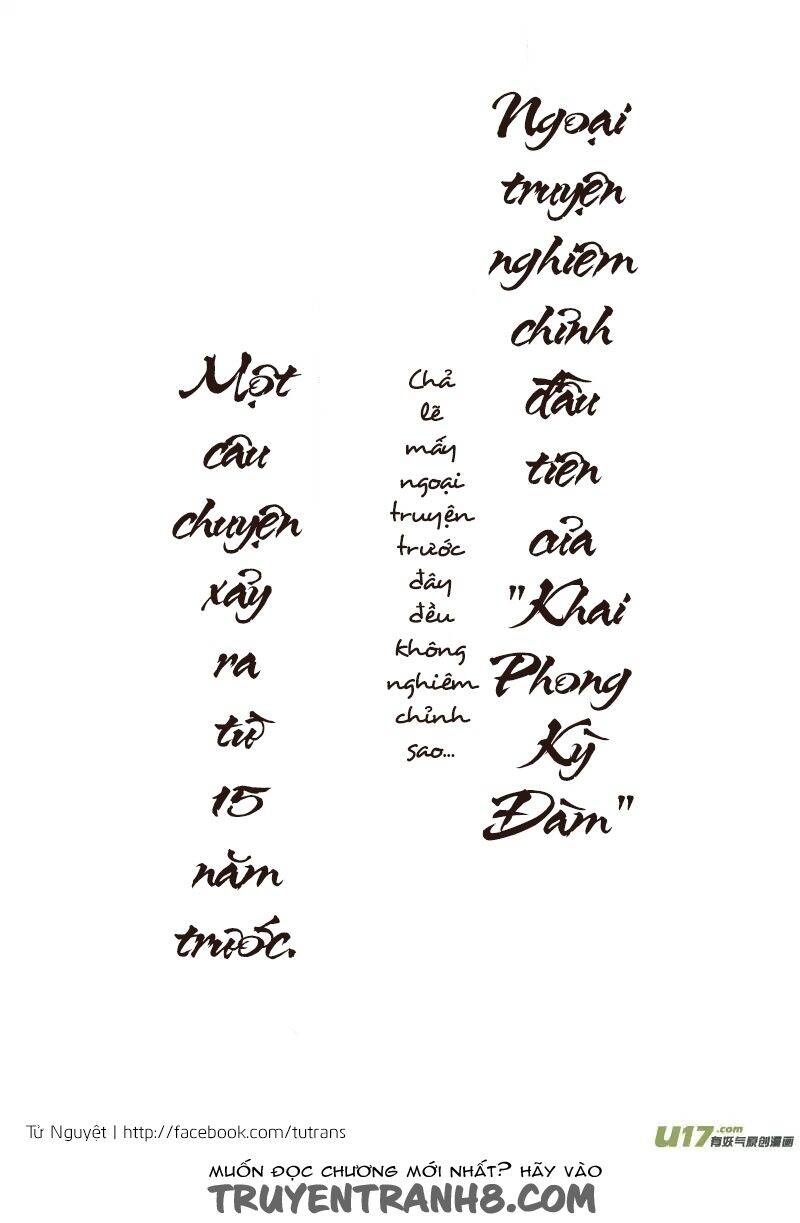 Khai Phong Kỳ Đàm Chapter 40.5 - Trang 1