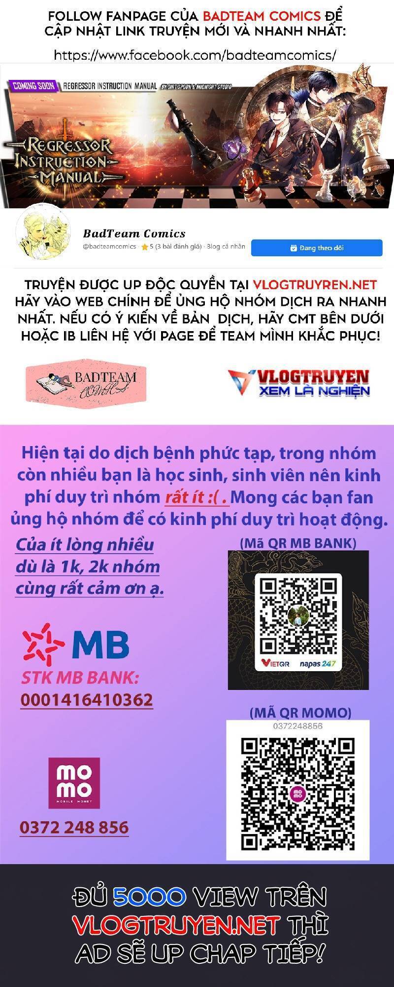 Kí Sự Hồi Quy Chapter 26 - Trang 0