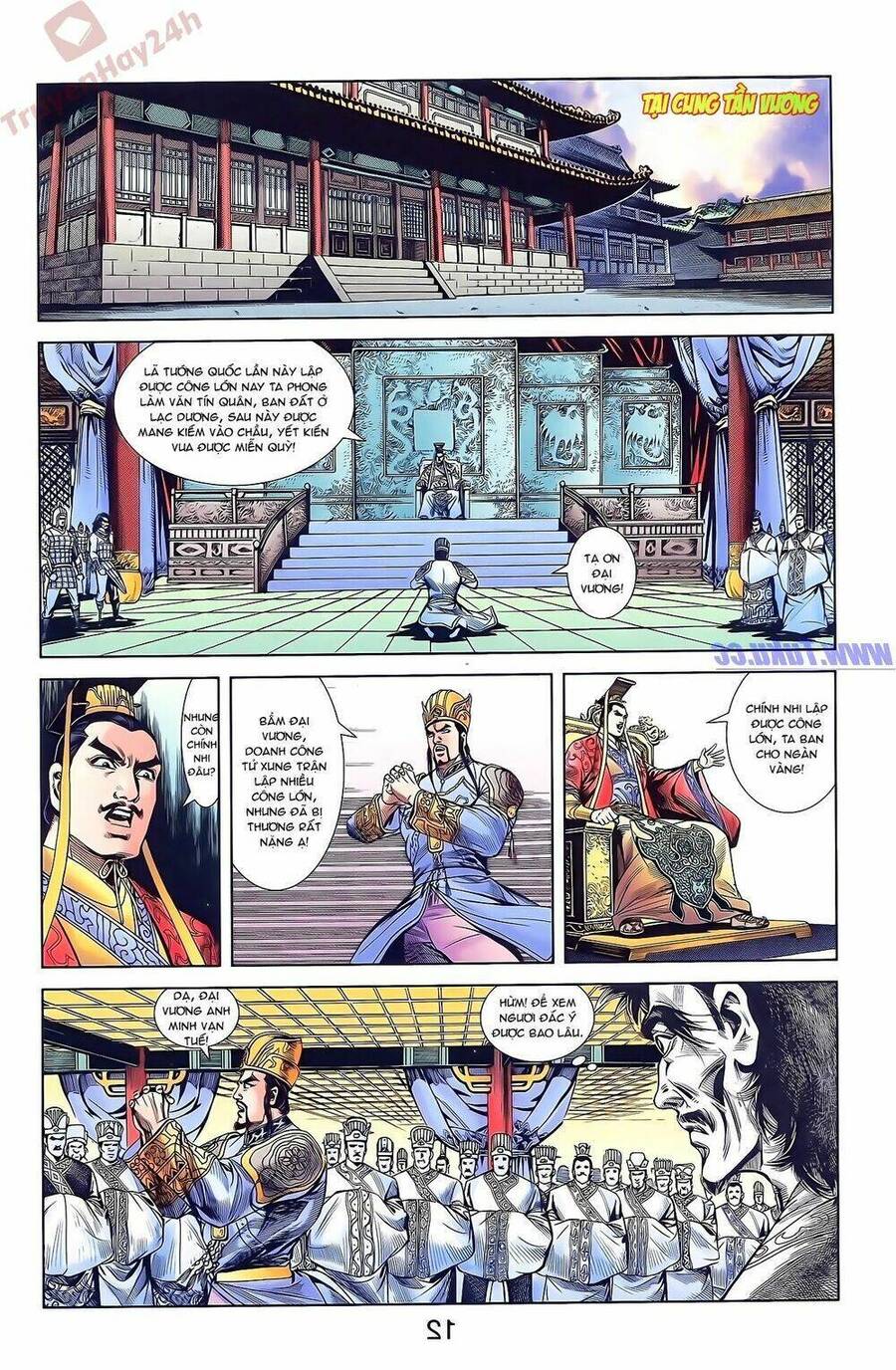 Thiên Tử Truyền Kỳ 2 - Tần Vương Doanh Chính Chapter 50 - Trang 11