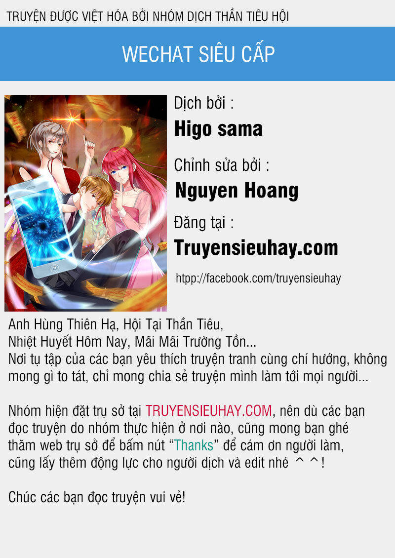 Wechat Siêu Cấp Chapter 29 - Trang 0