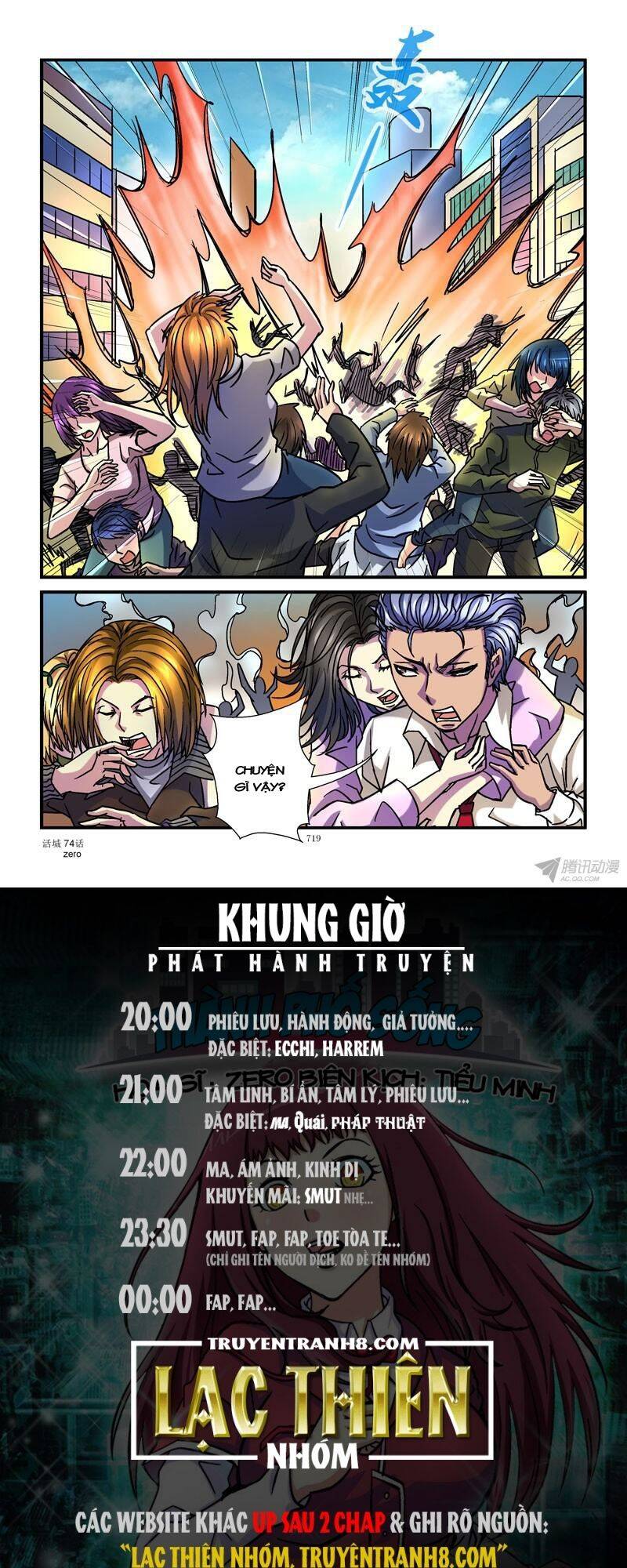 Thành Phố Sống Chapter 74 - Trang 10