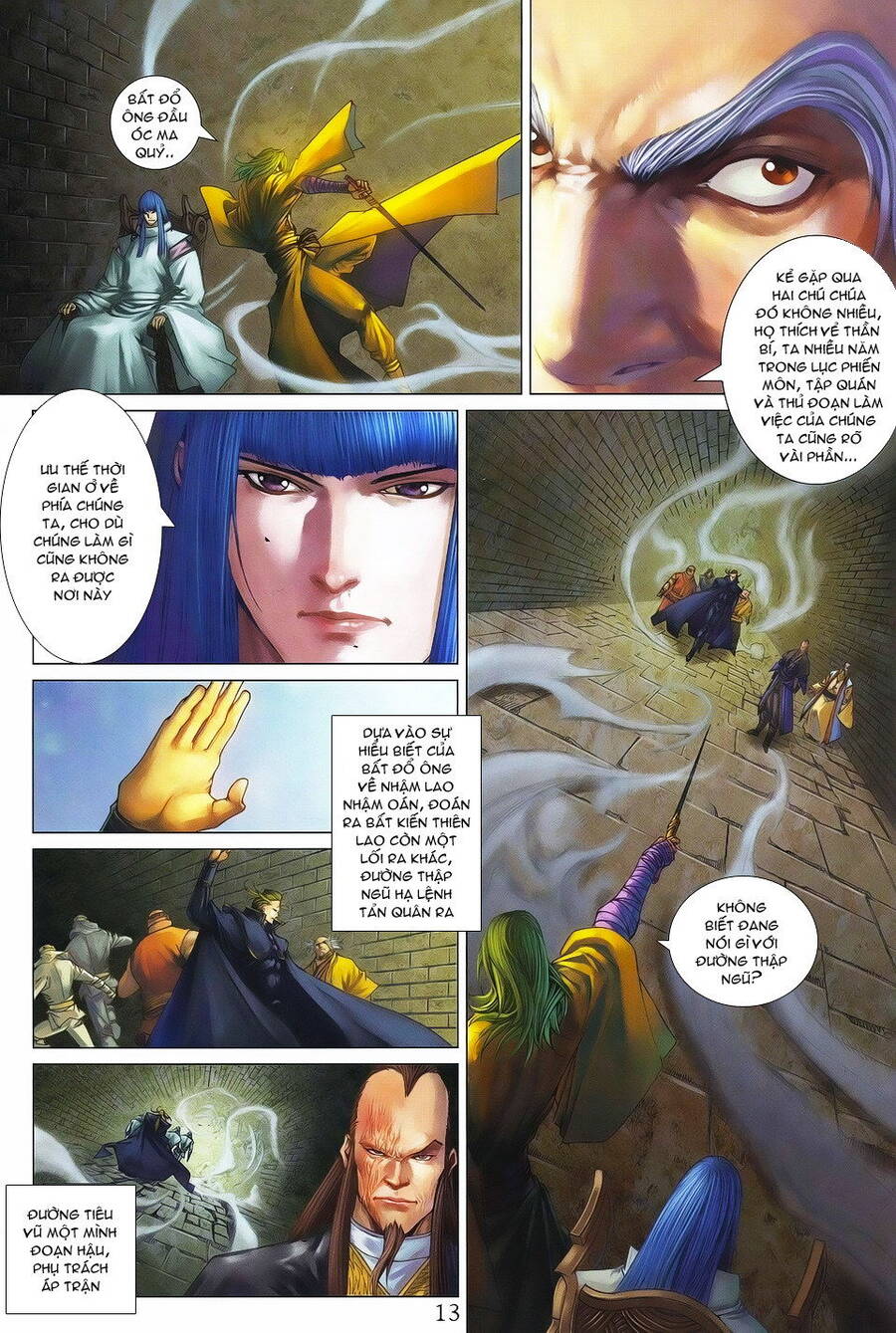 Tứ Đại Danh Bổ Chapter 343 - Trang 12