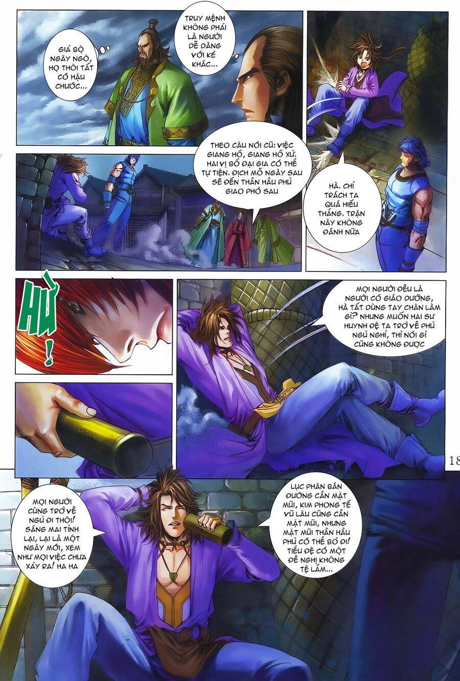 Tứ Đại Danh Bổ Chapter 343 - Trang 17