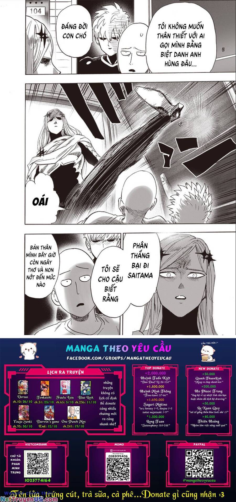 Onepunch Man Chapter 240 - Trang 30