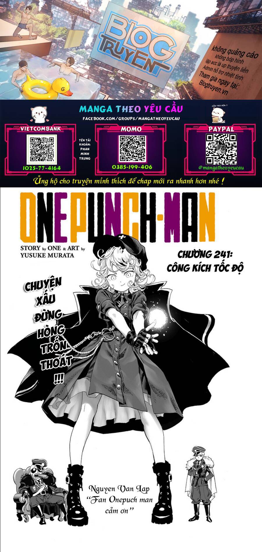 Onepunch Man Chapter 241 - Trang 0