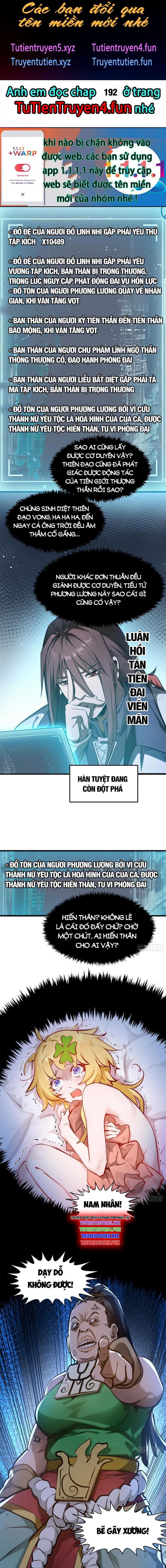 Đỉnh Cấp Khí Vận, Lặng Lẽ Tu Luyện Ngàn Năm Chapter 193 - Trang 1