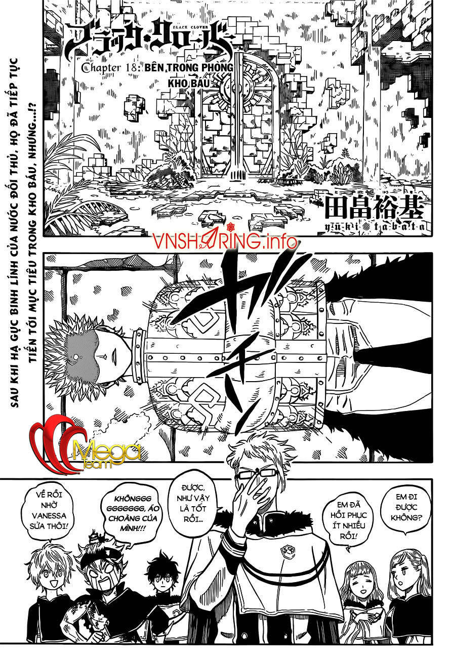 Black Clover - Thế Giới Phép Thuật Chapter 18 - Trang 0