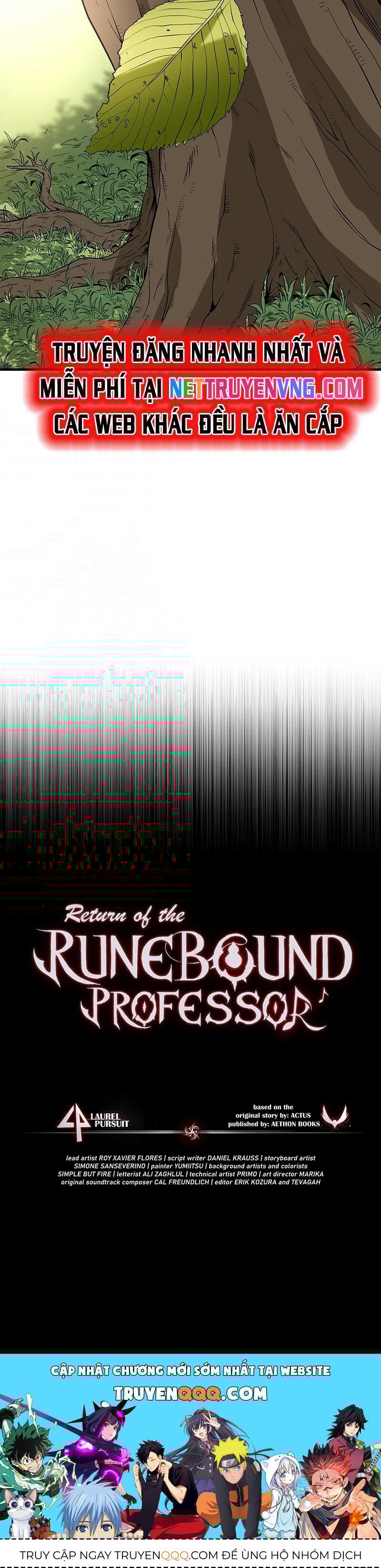 Sự Trở Lại Của Giáo Sư Runebound Chapter 18 - Trang 28