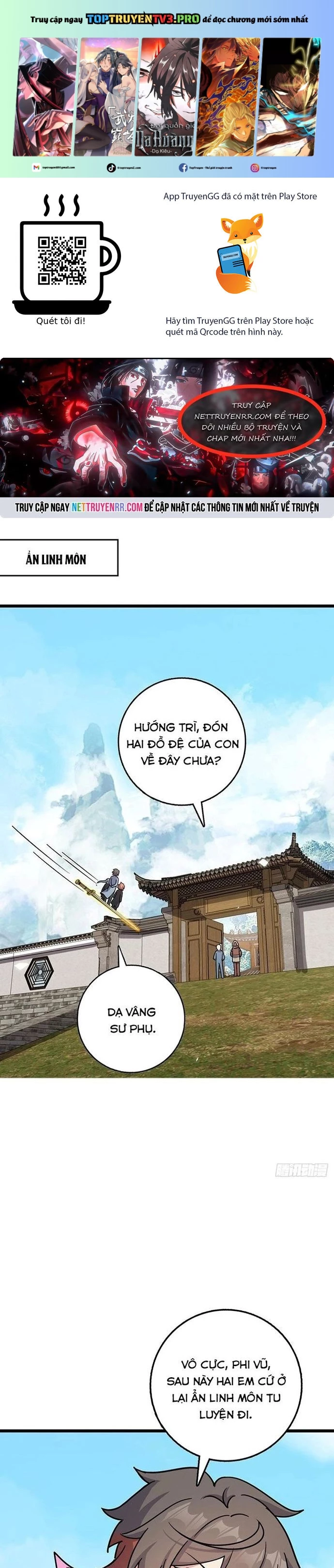 Sư Phụ Của Ta Mỗi Khi Đến Đại Nạn Mới Đột Phá Chapter 122 - Trang 0