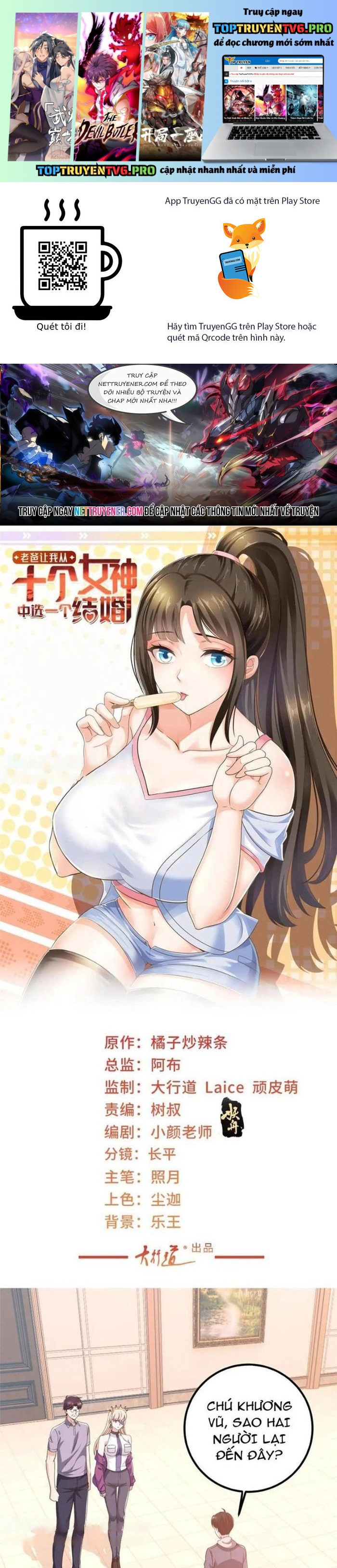 Lão Ba Cho Tôi Lựa Một Trong Mười Nữ Thần Để Kết Hôn Chapter 133 - Trang 0