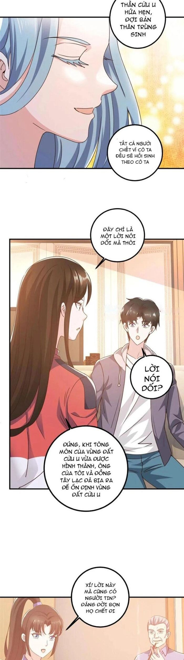 Lão Ba Cho Tôi Lựa Một Trong Mười Nữ Thần Để Kết Hôn Chapter 132 - Trang 13