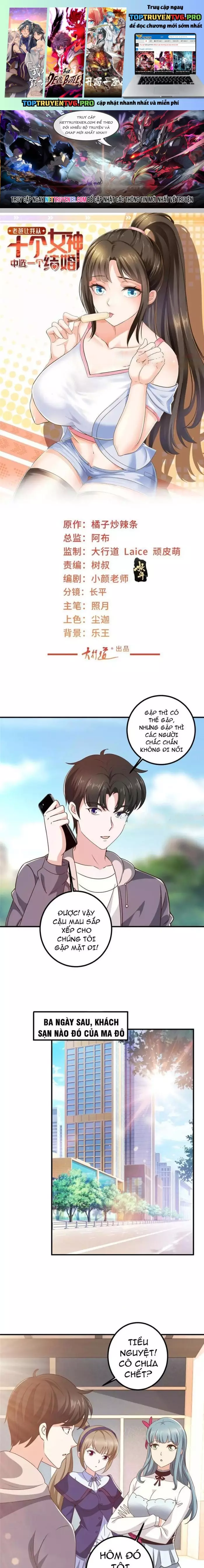 Lão Ba Cho Tôi Lựa Một Trong Mười Nữ Thần Để Kết Hôn Chapter 138 - Trang 0
