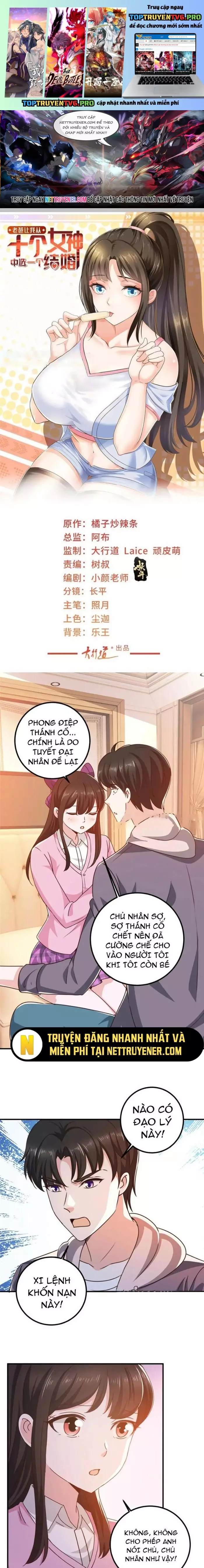 Lão Ba Cho Tôi Lựa Một Trong Mười Nữ Thần Để Kết Hôn Chapter 136 - Trang 0