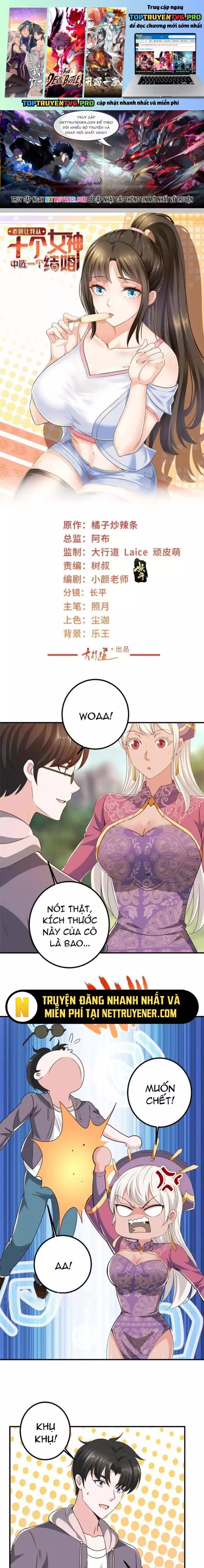 Lão Ba Cho Tôi Lựa Một Trong Mười Nữ Thần Để Kết Hôn Chapter 137 - Trang 0