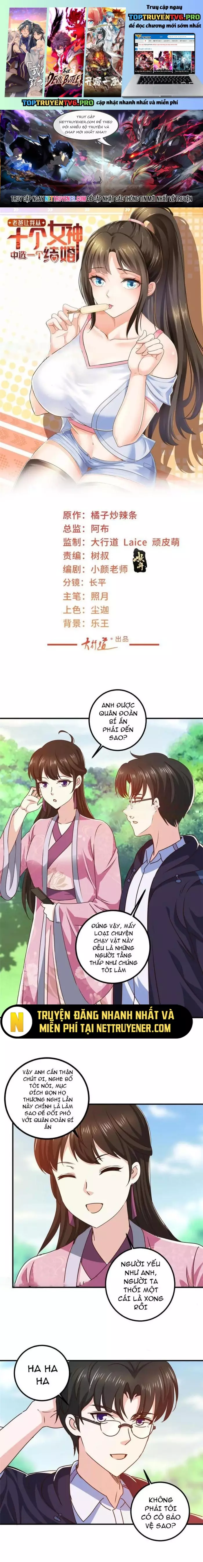Lão Ba Cho Tôi Lựa Một Trong Mười Nữ Thần Để Kết Hôn Chapter 140 - Trang 0