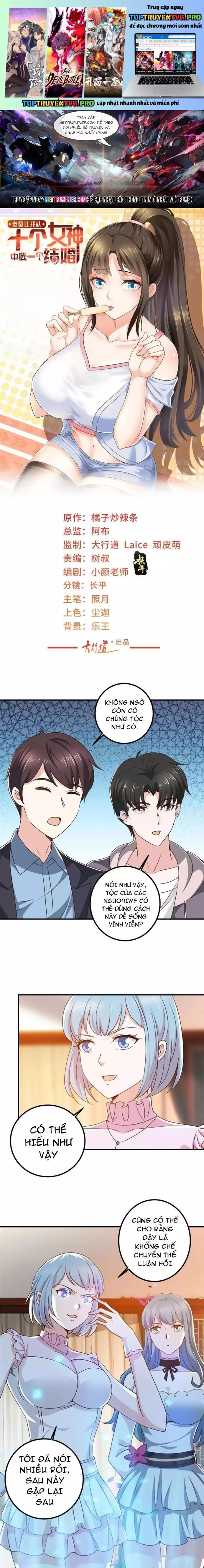 Lão Ba Cho Tôi Lựa Một Trong Mười Nữ Thần Để Kết Hôn Chapter 139 - Trang 0