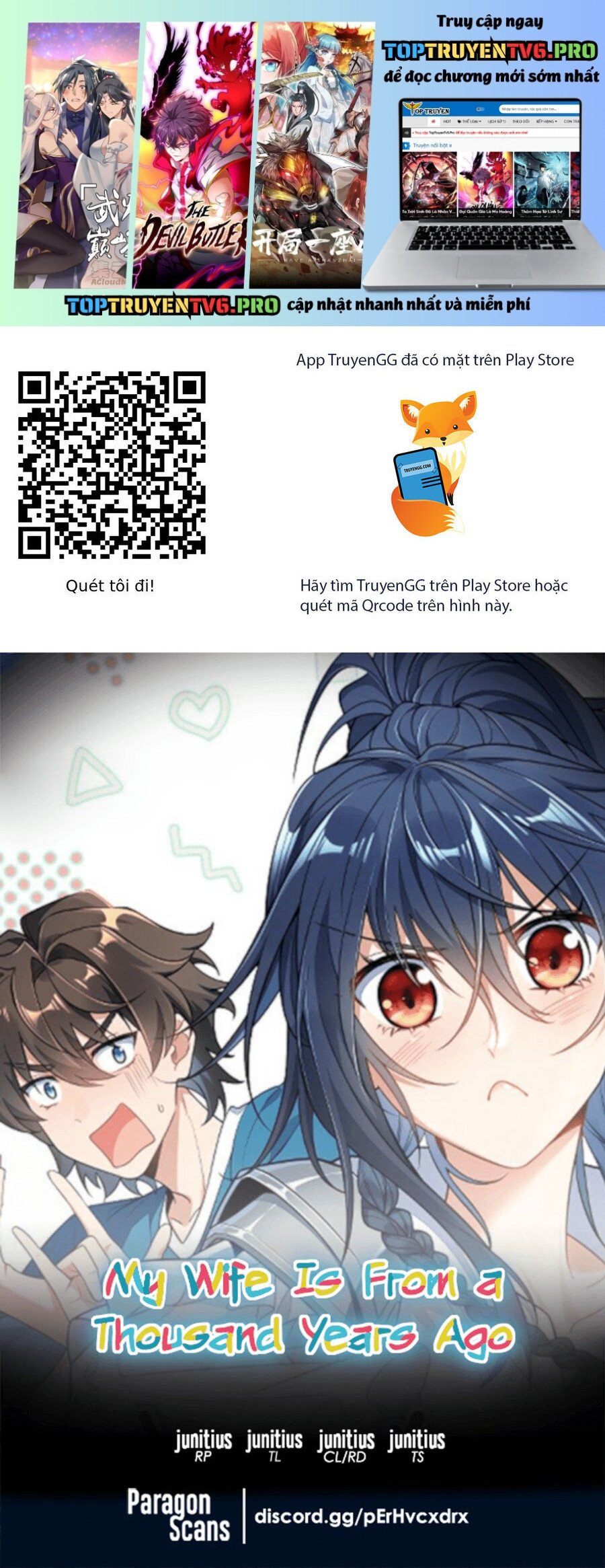 Bà Xã Nhà Tôi Đến Từ Ngàn Năm Trước Chapter 377 - Trang 0