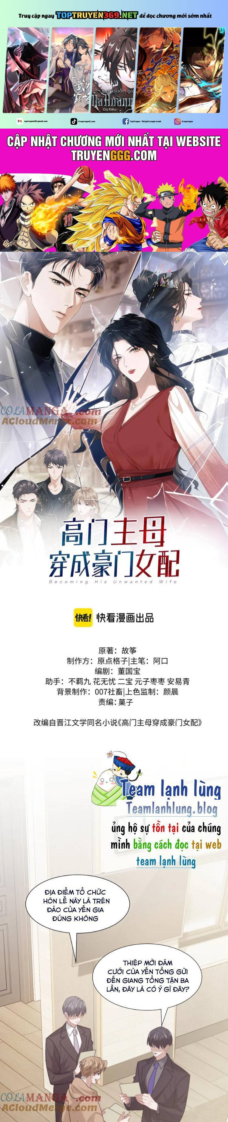 Chủ Mẫu Xuyên Không Tới Làm Phu Nhân Hào Môn Chapter 143 - Trang 0