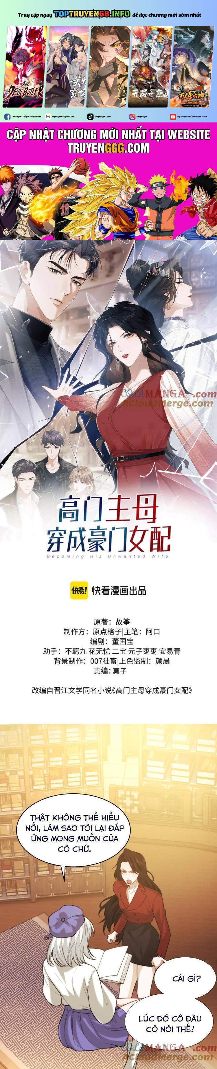 Chủ Mẫu Xuyên Không Tới Làm Phu Nhân Hào Môn Chapter 139 - Trang 0