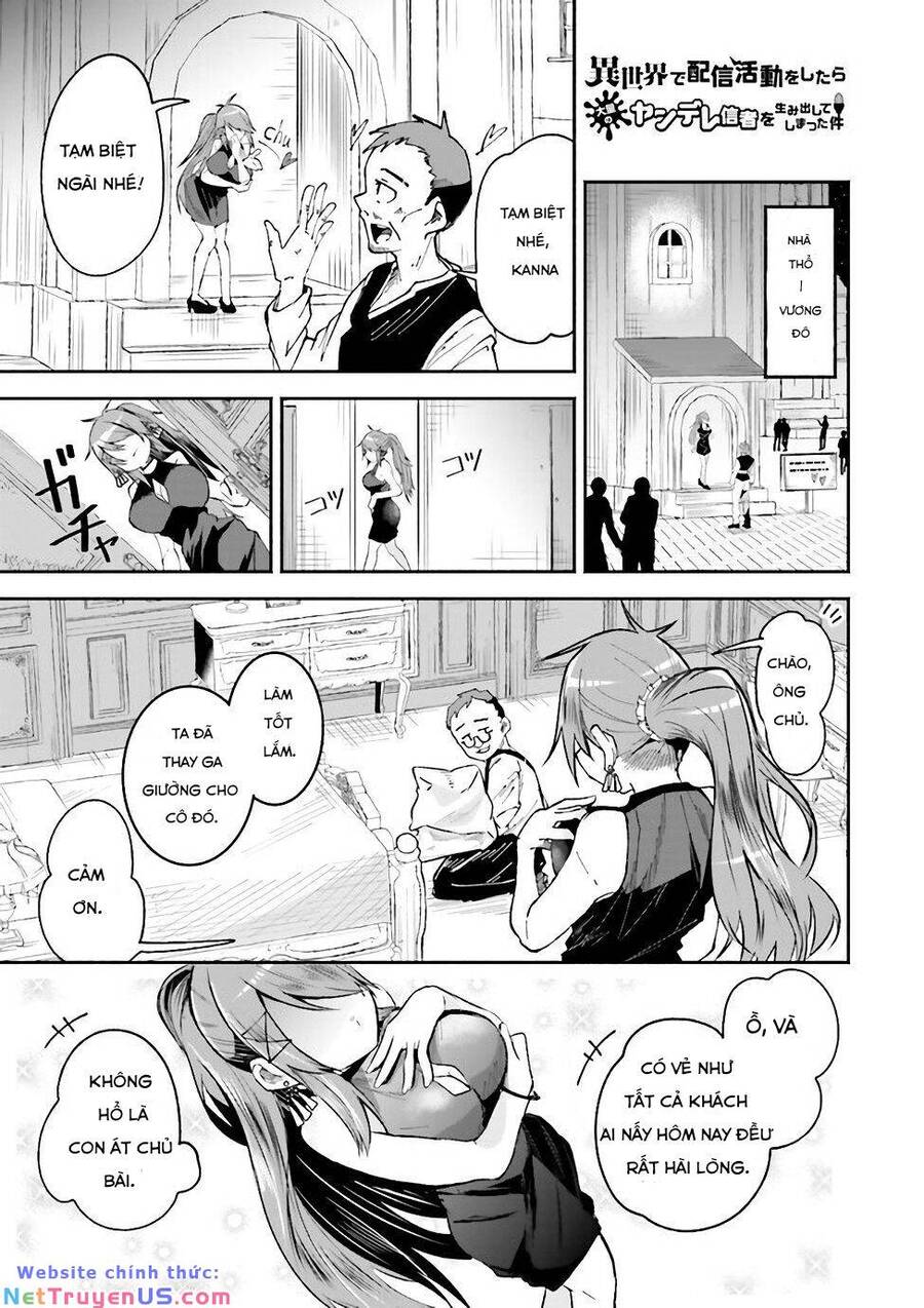 Isekai De Haishin Katsudou Wo Shitara Tairyou No Yandere Shinja Wo Umidashite Shimatta Ken Chapter 9 - Trang 0