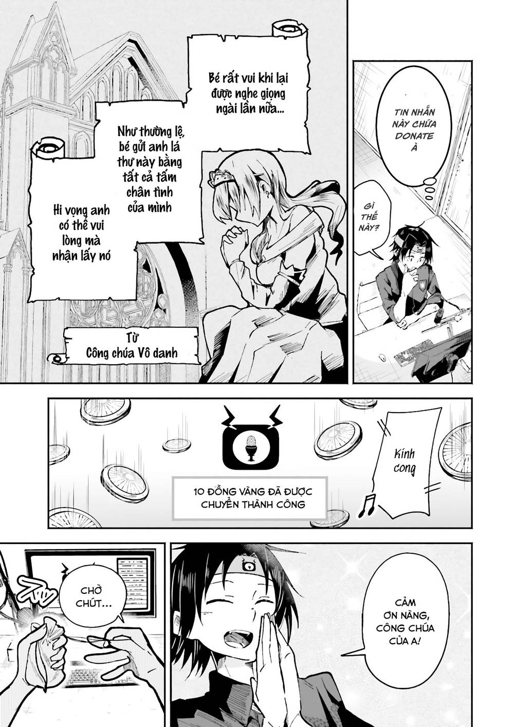 Isekai De Haishin Katsudou Wo Shitara Tairyou No Yandere Shinja Wo Umidashite Shimatta Ken Chapter 1 - Trang 24