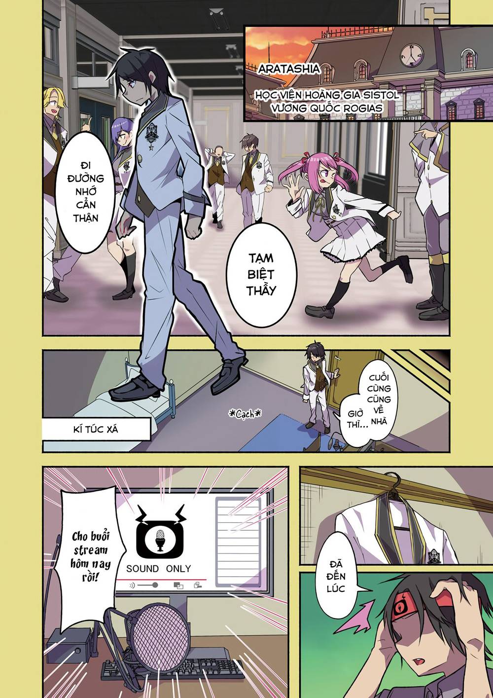 Isekai De Haishin Katsudou Wo Shitara Tairyou No Yandere Shinja Wo Umidashite Shimatta Ken Chapter 1 - Trang 3