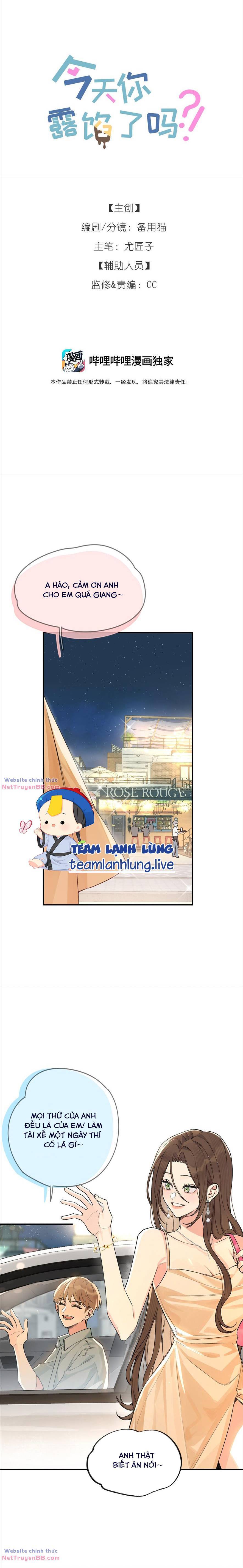 Hôm Nay Anh Có Lộ Bí Mật Chưa? Chapter 2 - Trang 2