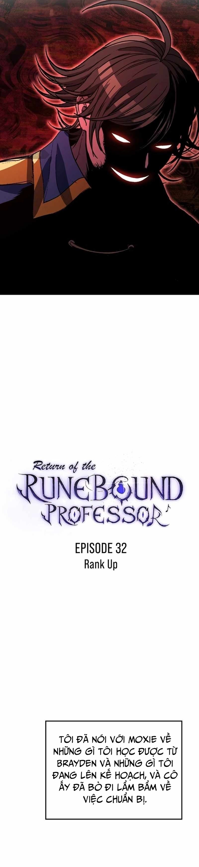 Sự Trở Lại Của Giáo Sư Runebound Chapter 32 - Trang 15