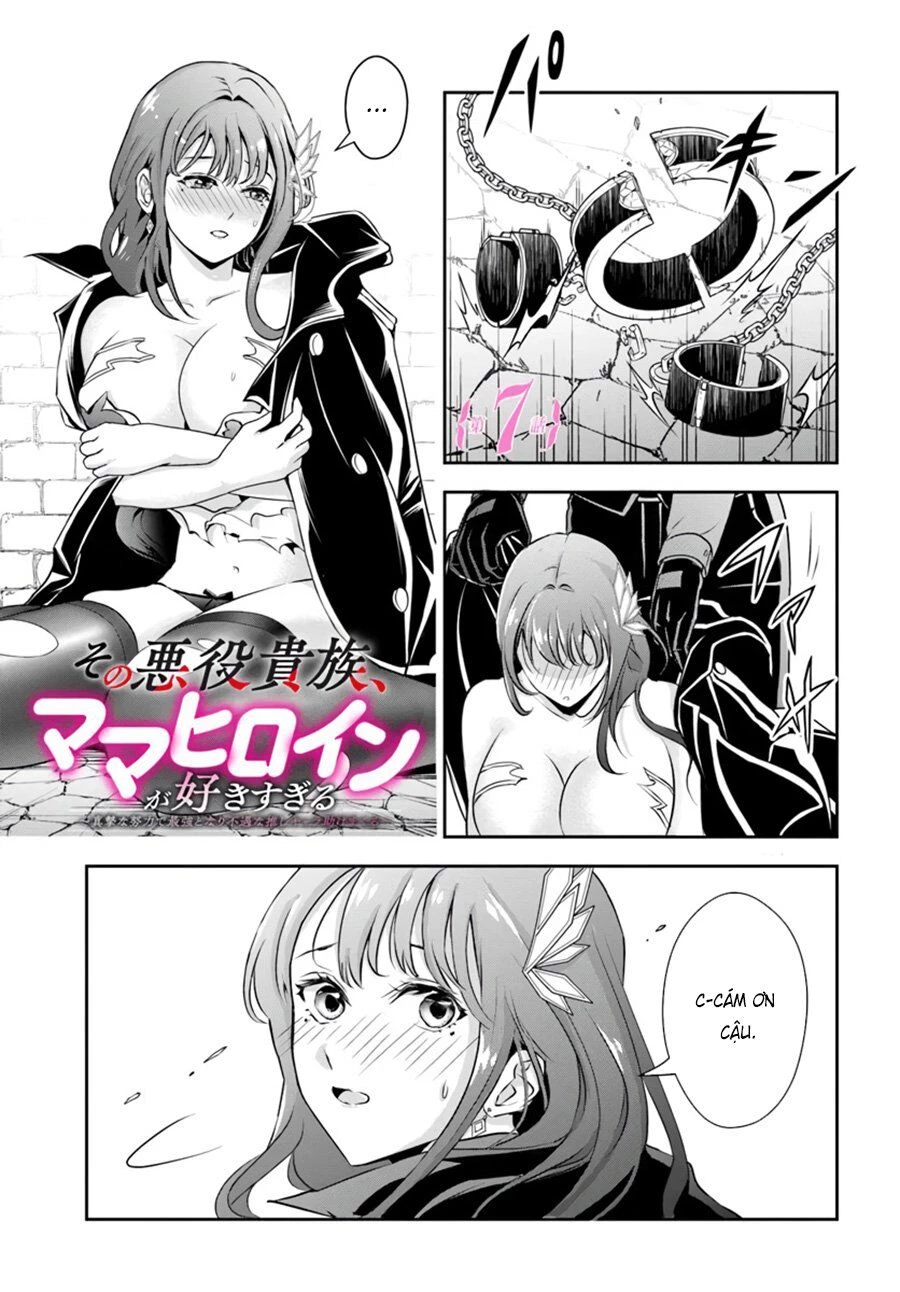 Sono Akuyaku Kizoku, Mama Heroine Ga Suki Sugiru ~Shinshi Na Doryoku De Saikyou To Nari Fuguu Na Oshi Chara Tasukemakuru~ Chapter 7 - Trang 1