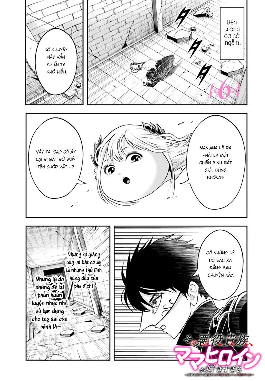 Sono Akuyaku Kizoku, Mama Heroine Ga Suki Sugiru ~Shinshi Na Doryoku De Saikyou To Nari Fuguu Na Oshi Chara Tasukemakuru~ Chapter 6 - Trang 1