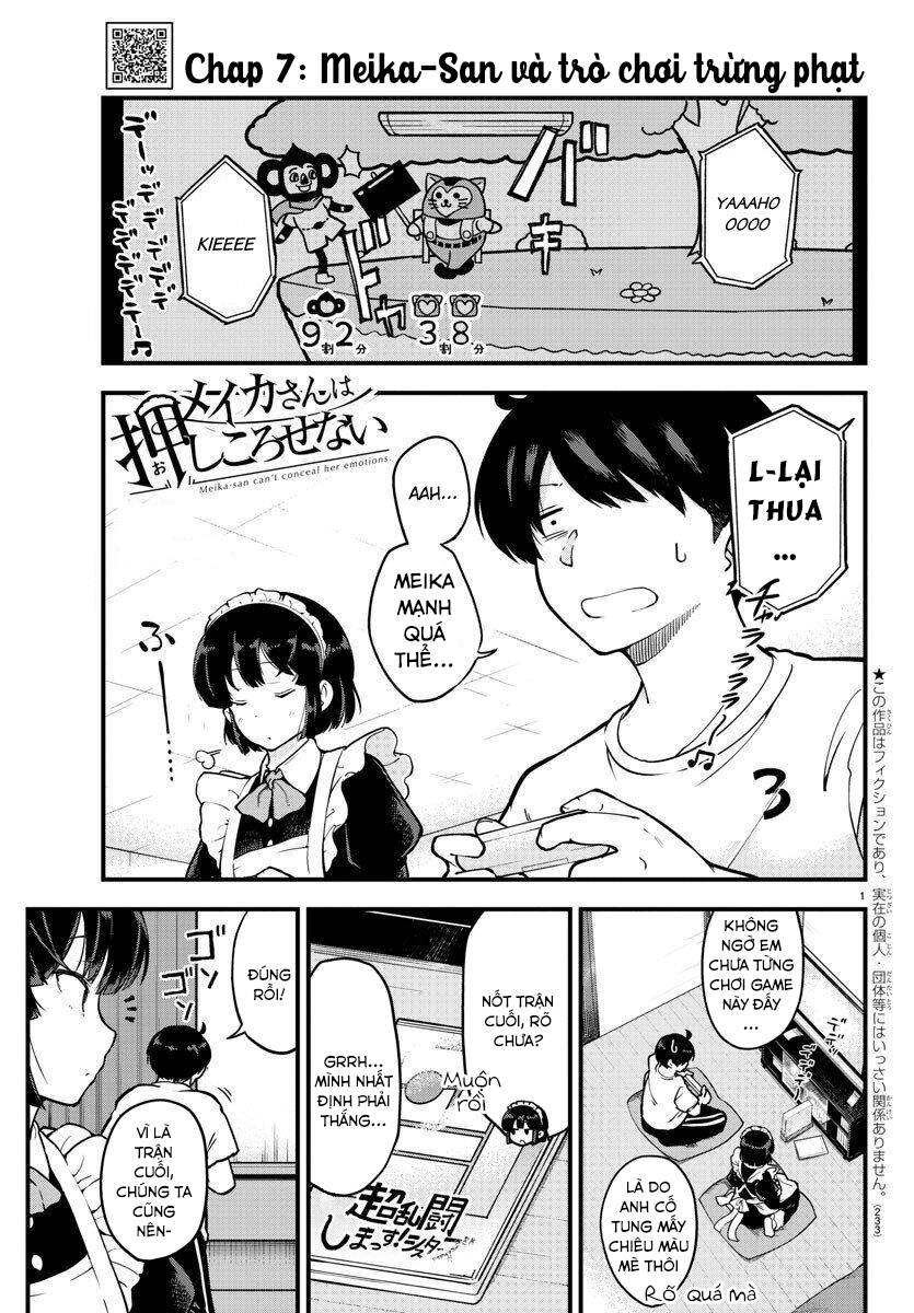 Meika-San Can't Conceal Her Emotions Chapter 7 - Trang 1