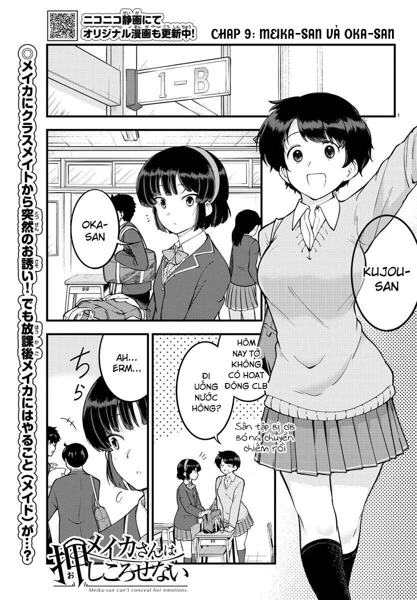 Meika-San Can't Conceal Her Emotions Chapter 9 - Trang 1