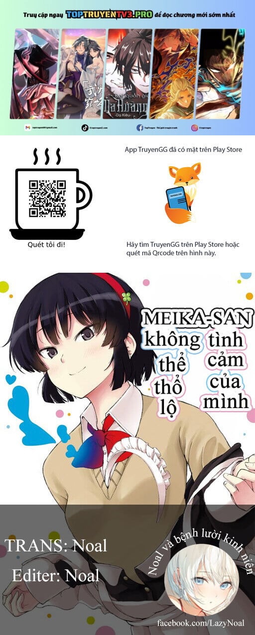 Meika-San Can't Conceal Her Emotions Chapter 89 - Trang 0