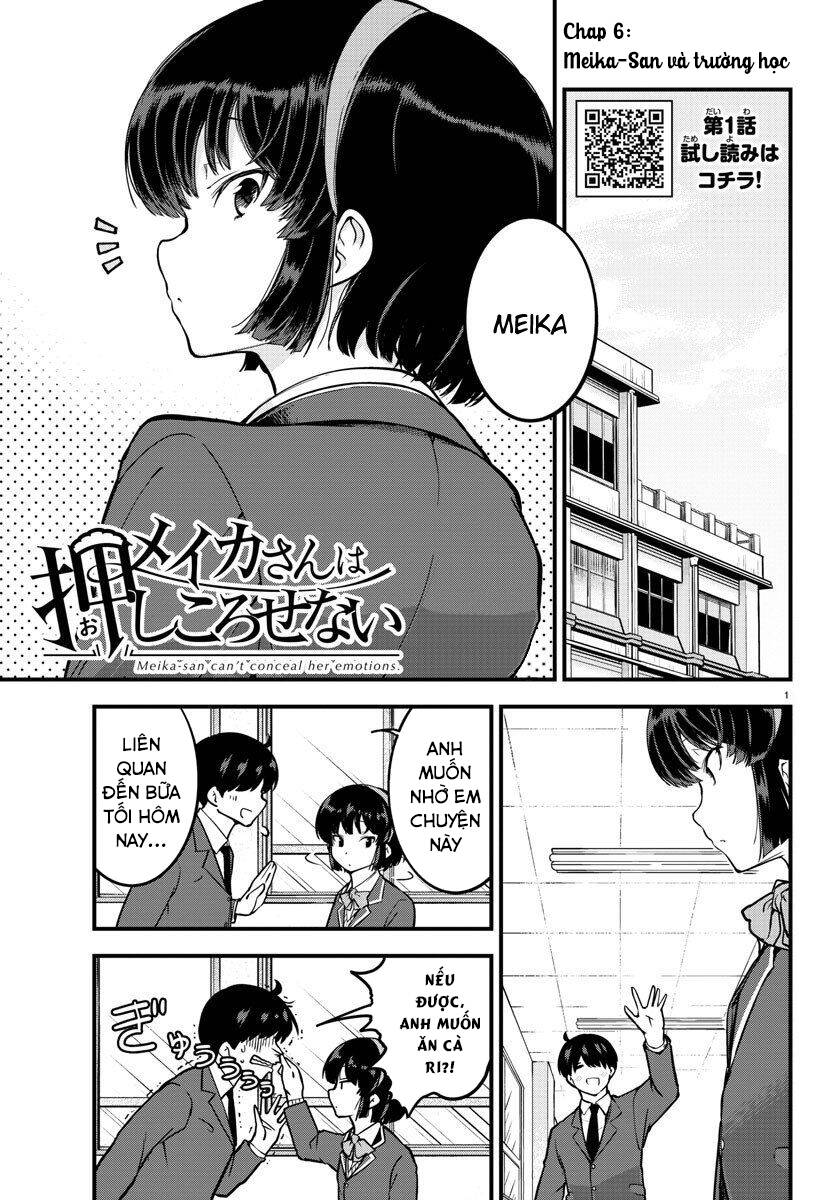 Meika-San Can't Conceal Her Emotions Chapter 6 - Trang 1