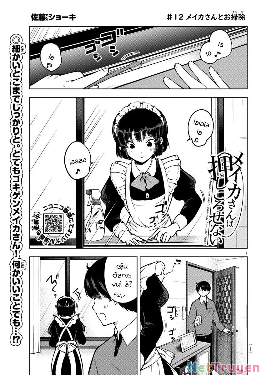 Meika-San Can't Conceal Her Emotions Chapter 12 - Trang 0