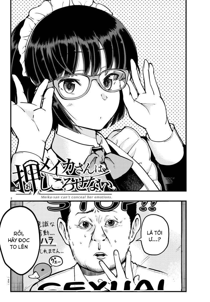 Meika-San Can't Conceal Her Emotions Chapter 4 - Trang 2