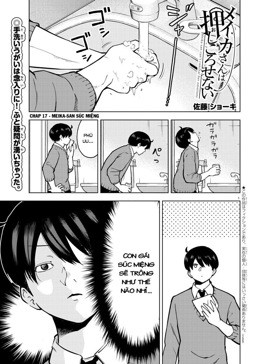Meika-San Can't Conceal Her Emotions Chapter 17 - Trang 0