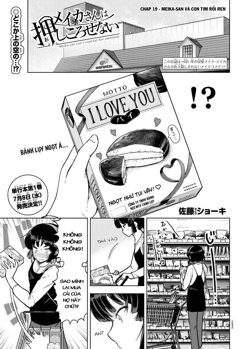 Meika-San Can't Conceal Her Emotions Chapter 19 - Trang 0